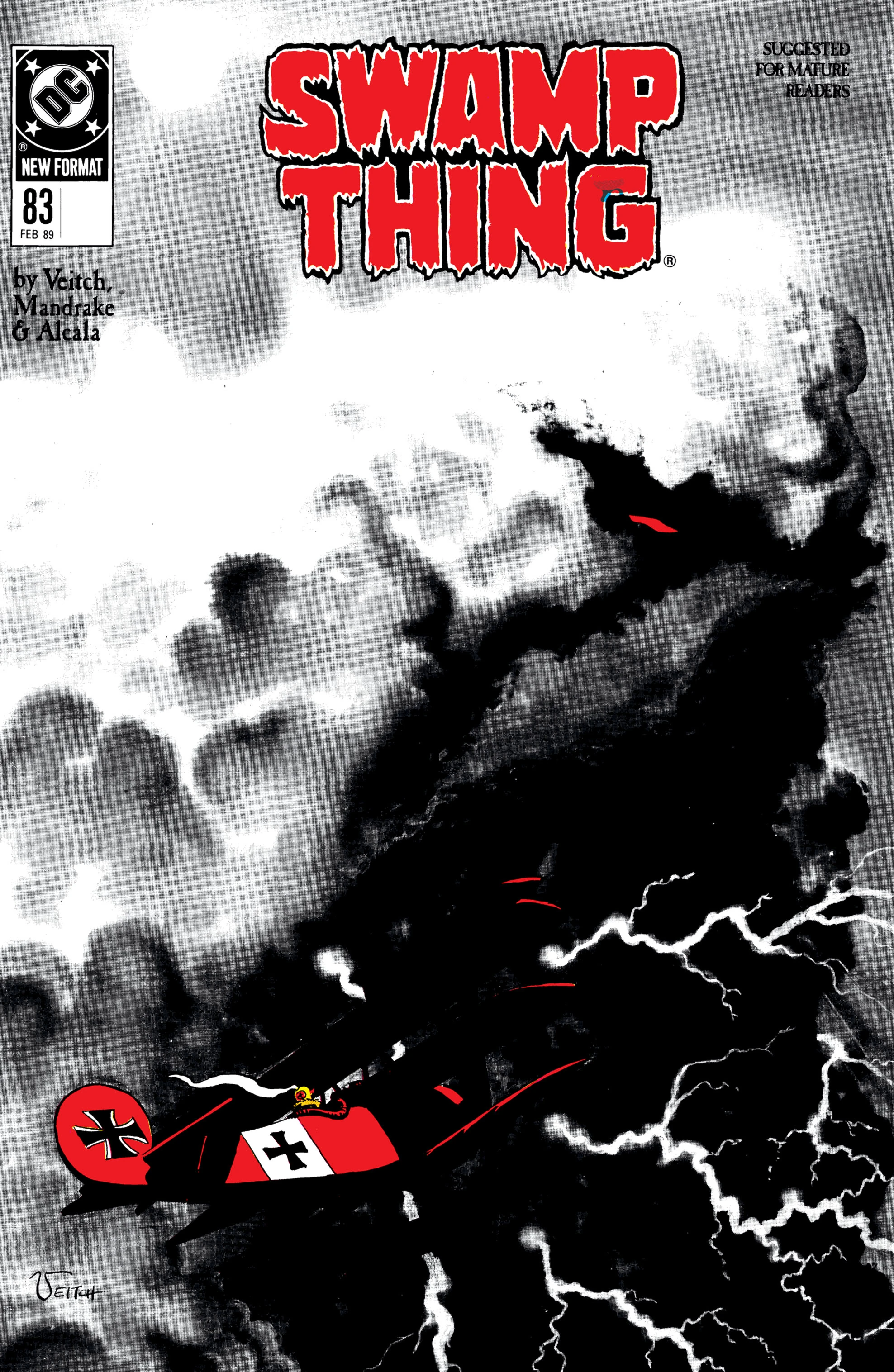Swamp Thing #83 (DC, 1989 — Cover A) cover
